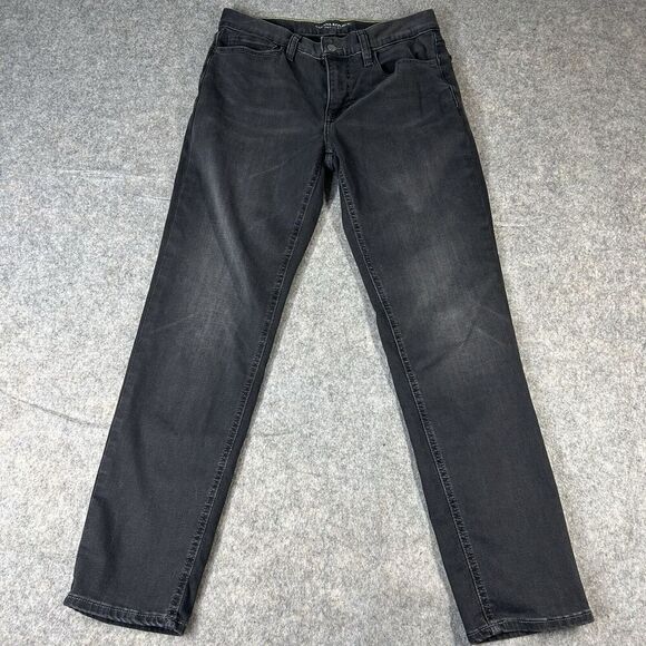 Banana Republic Traveler Jeans Mens 31X30 Slim Fit Dark Wash Black Denim Stretch - Picture 1 of 10